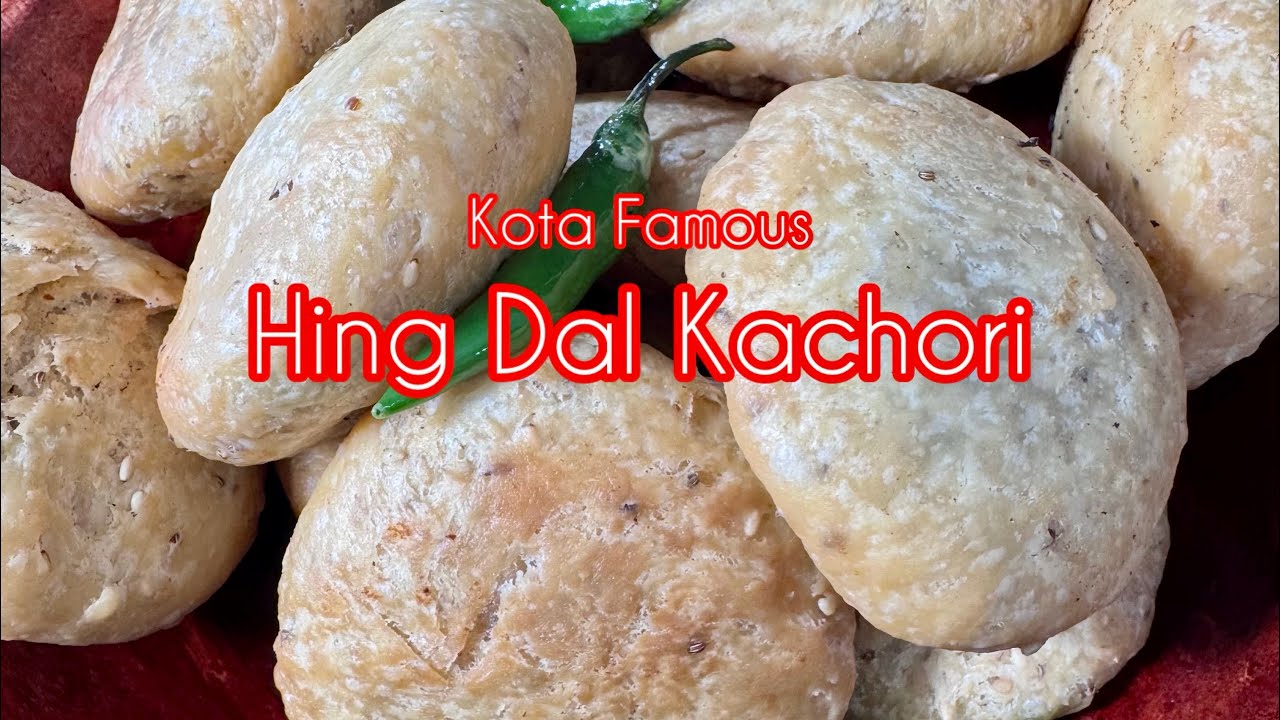 Hing Kachori Recipe | Dal Kachori Recipe | Kota famous Crispy Hing Dal Kachori | Easy Snacks Recipe