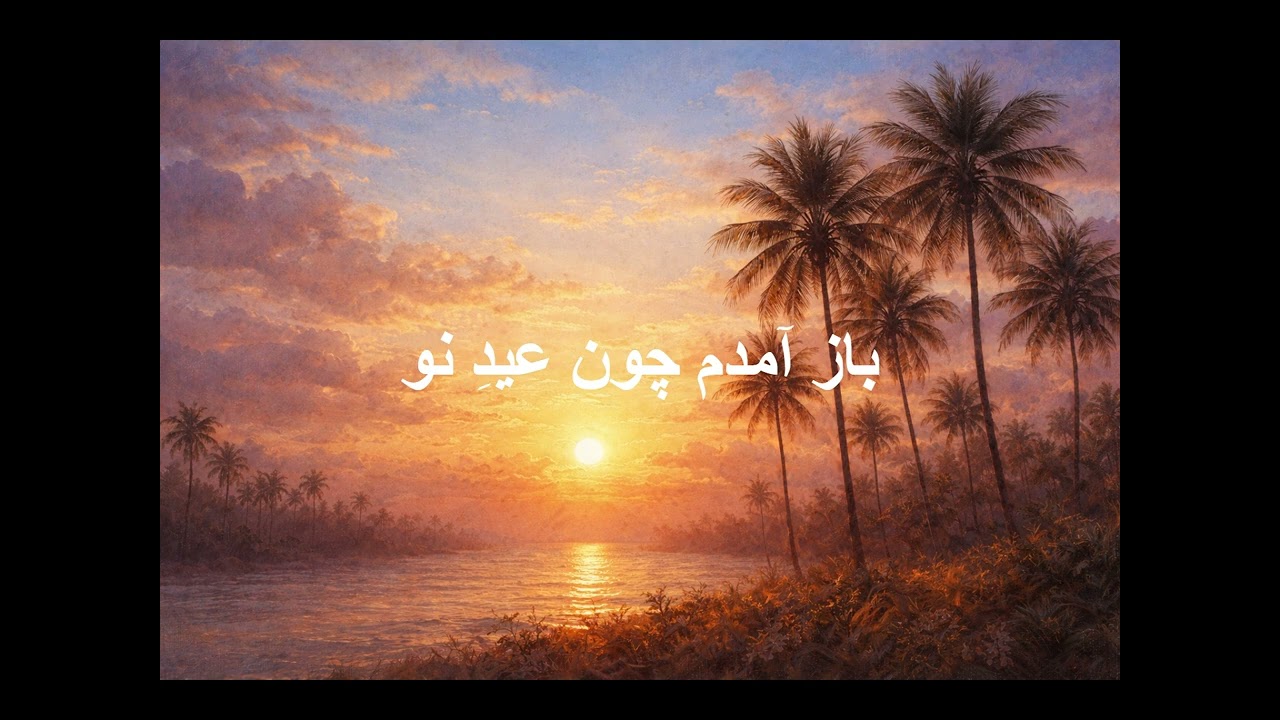 Rumi Divan-e Shams (Ghazal 1375) | باز آمدم چون عیدِ نو — غزل ۱۳۷۵ دیوان شمسِ مولانا