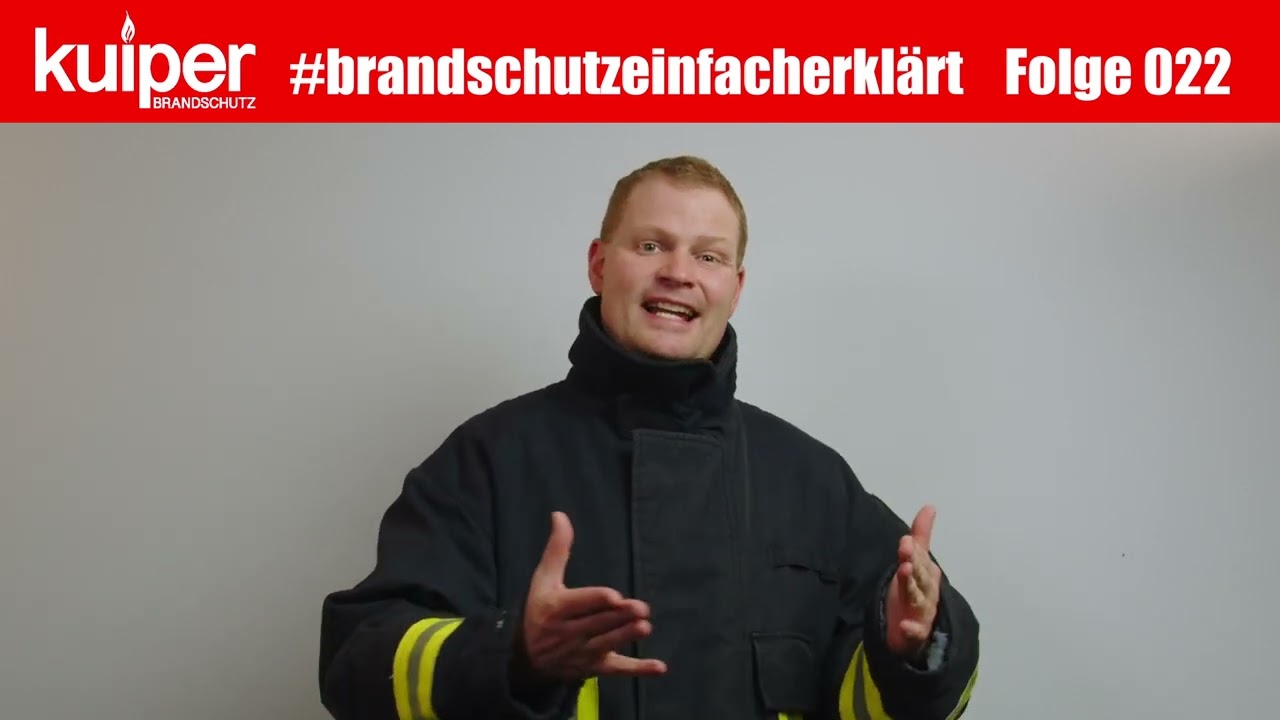 Erster und zweiter Rettungsweg #BrandschutzEinfachErkl&auml;rt