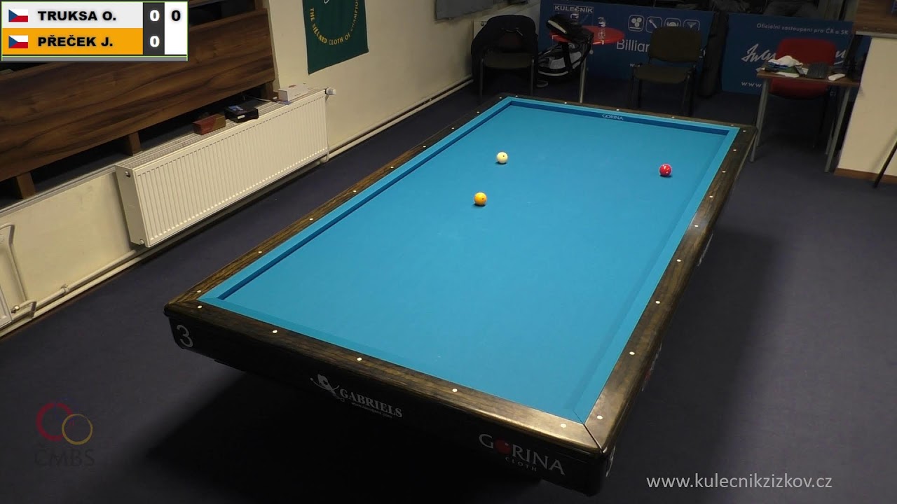 Czech Tournament | 3-cushion | Grand prix 3C | MT | Jan Ale&scaron; v Ivo Gazdo&scaron;