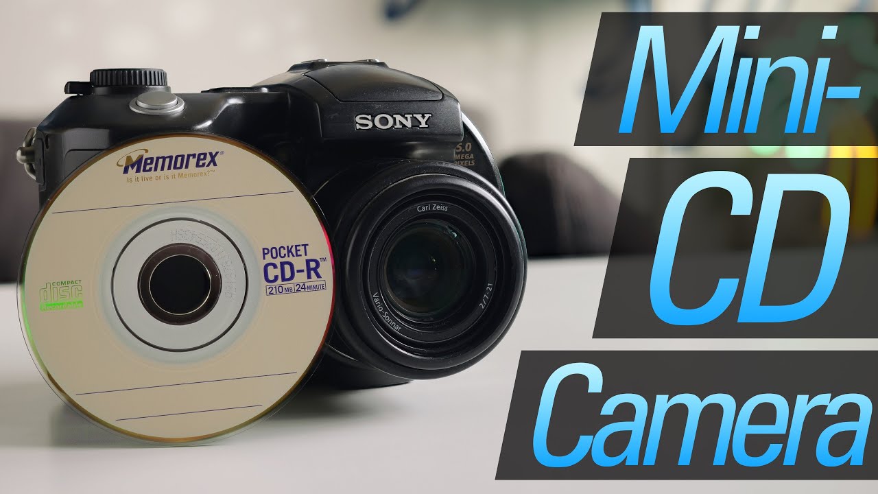 CD Mavica: Sony's Weird CD Burning Digital Cameras!