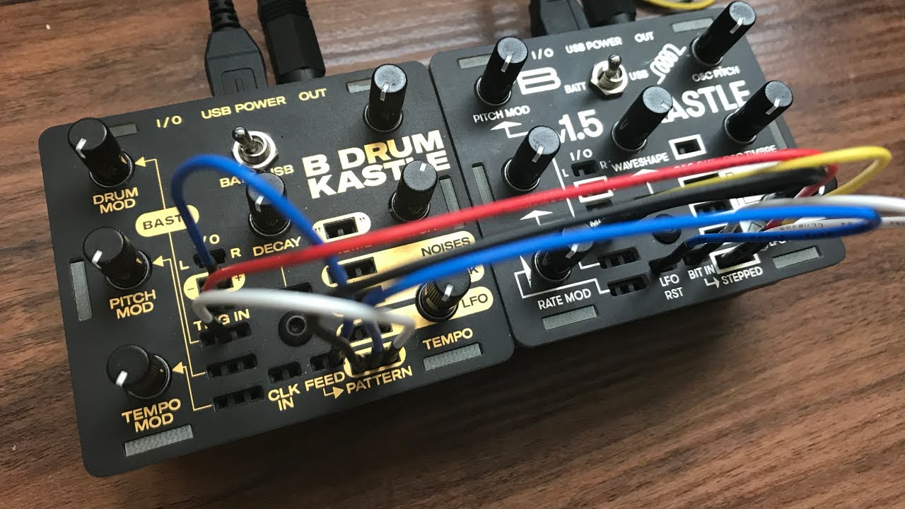 BASTL KASTLE DRUM and SYNTH #1