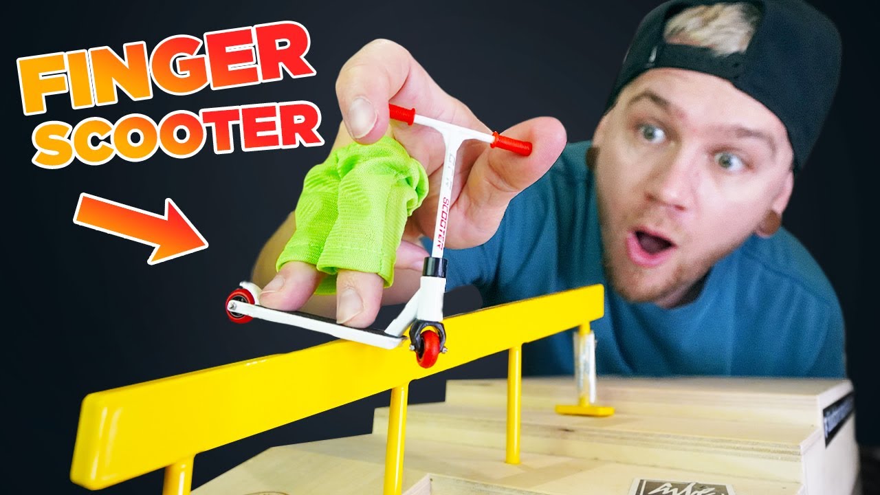 TOTO je FINGER SCOOTER! (je to lepšie ako fingerboard?)