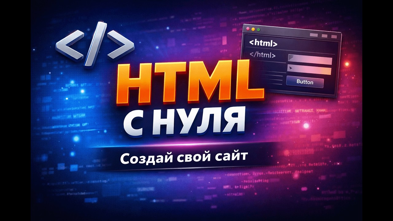 HTML с нуля | Основа для создания современных сайтов
