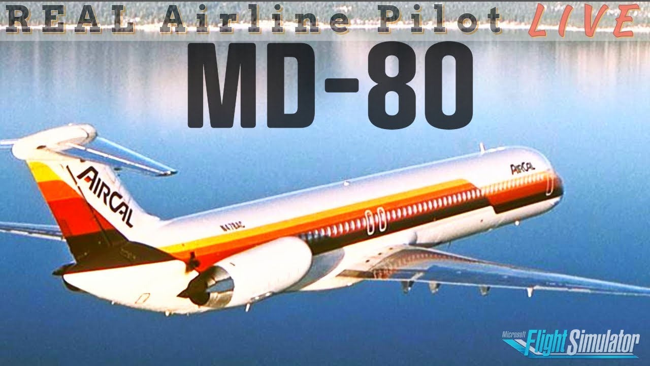 Forgotten Aircraft | Leonardo MD-80 | MadDog | Real Airline Pilot | #msfs2020 #boeing #md80