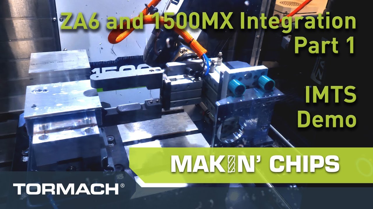 1500MX and ZA6 Integration - IMTS microARC 6 Motor Mount - Part 1