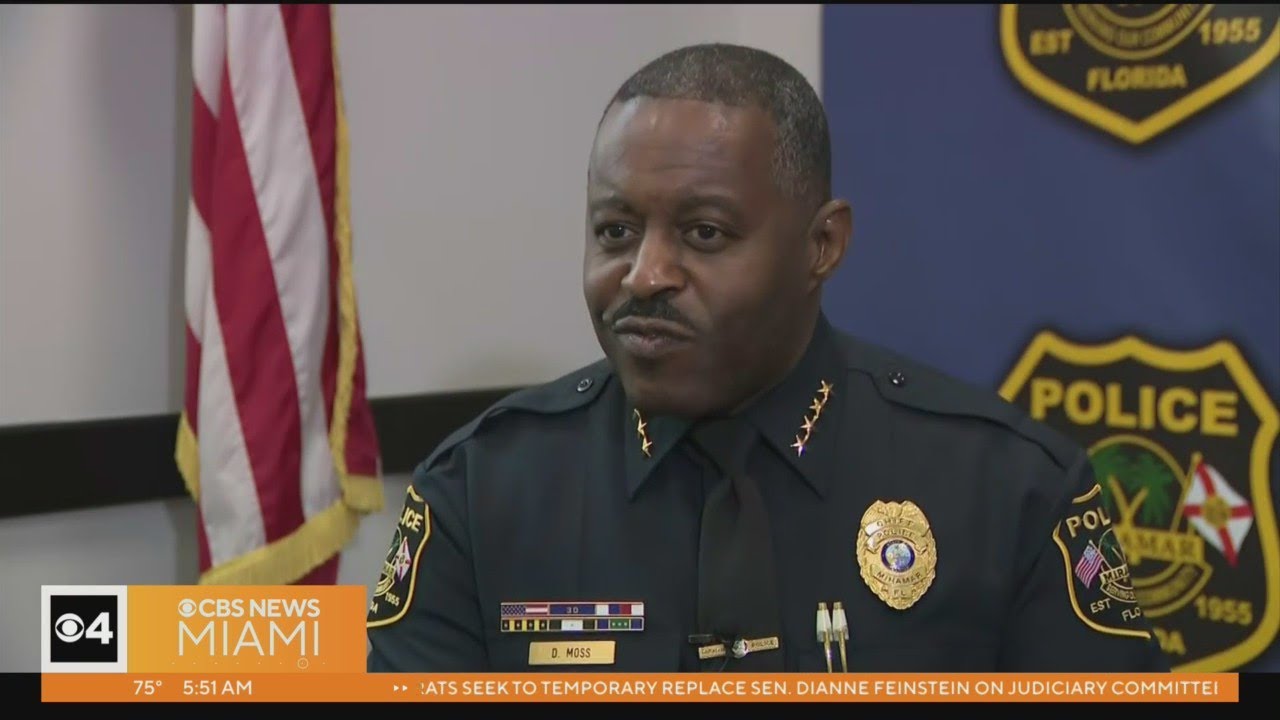 Delrish Moss sworn in a Miramar Police Chief