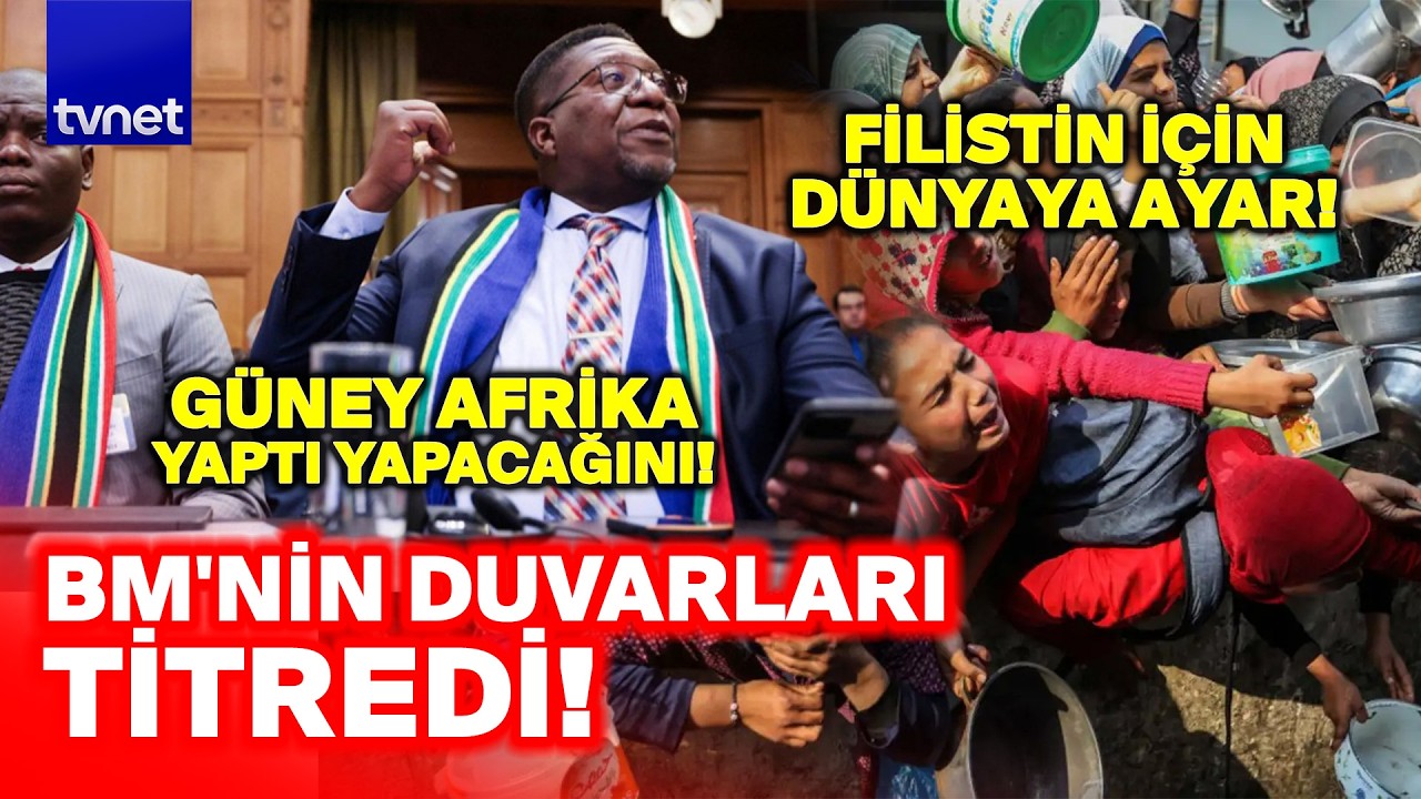 Güney Afrika Filistin için BM'yi başlarına yıktı!