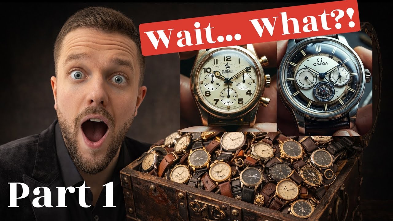 Blind Purchase of Vintage Watches for $30K First Unboxing and Shocking Finds