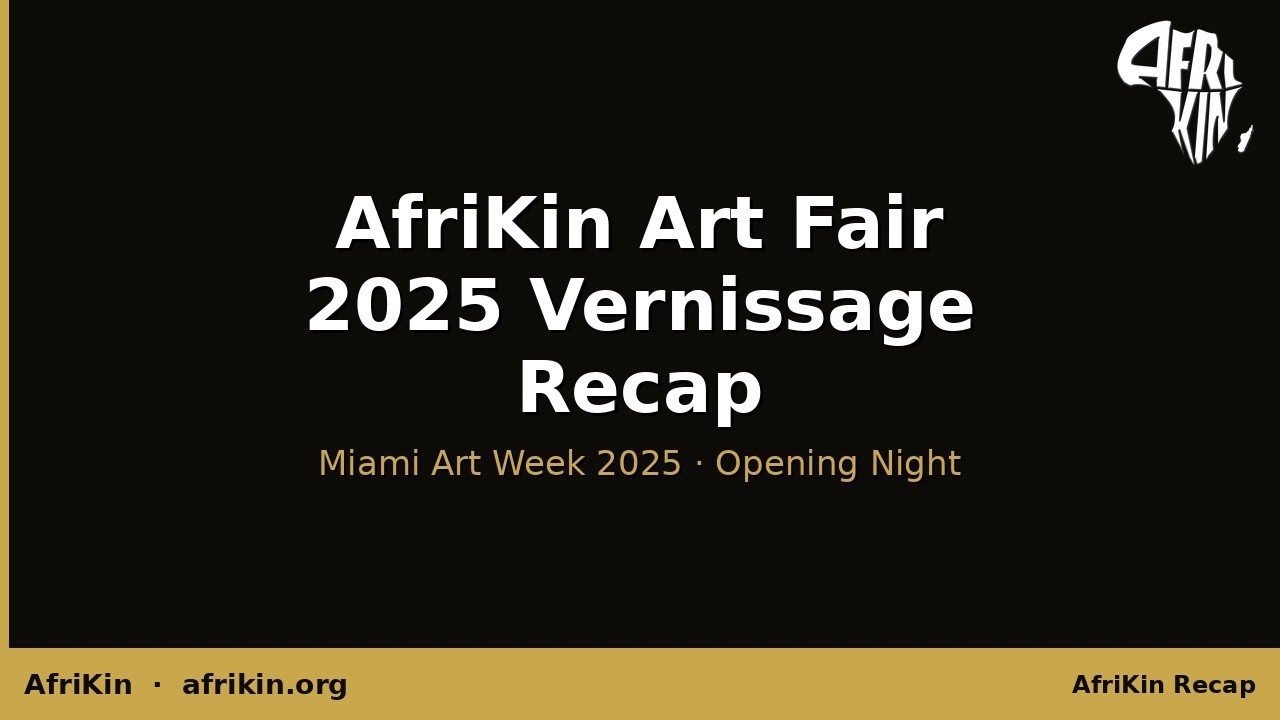 Итоги открытия художественной ярмарки AfriKin Art Fair 2025