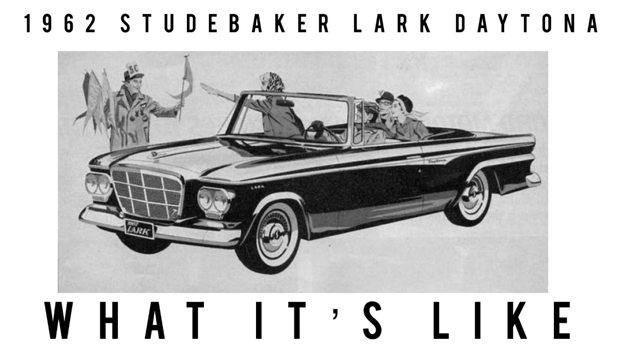 Studebaker Lark Daytona 1962 года выпуска, переработанный Бруксом Стивенсом.
