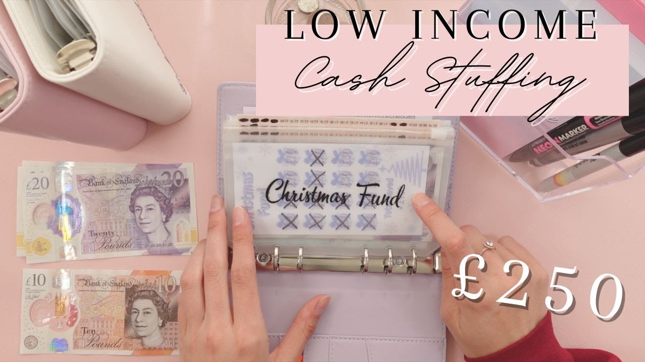 Low Income Cash Stuffing - Budgeting £250 | BudgetWithDee