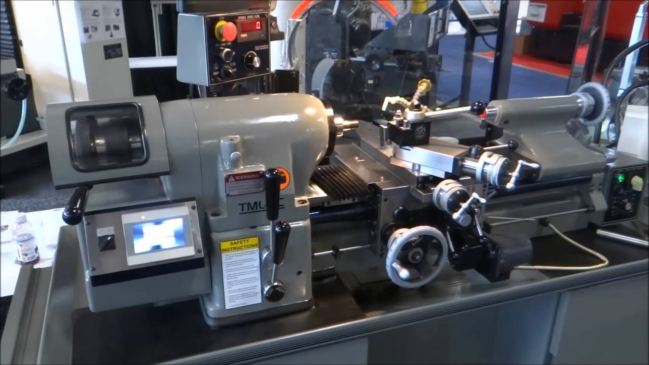 TML 5Cst servo threading toolroom lathe, Hardinge HLV-H 5C collet style