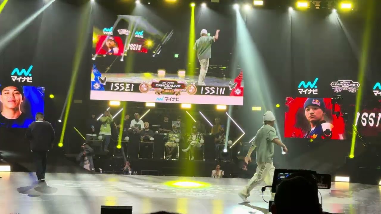 【 ISSEI vs ISSIN 】2025.04.20. マイナビ DANCEALIVE 2025 FINAL
