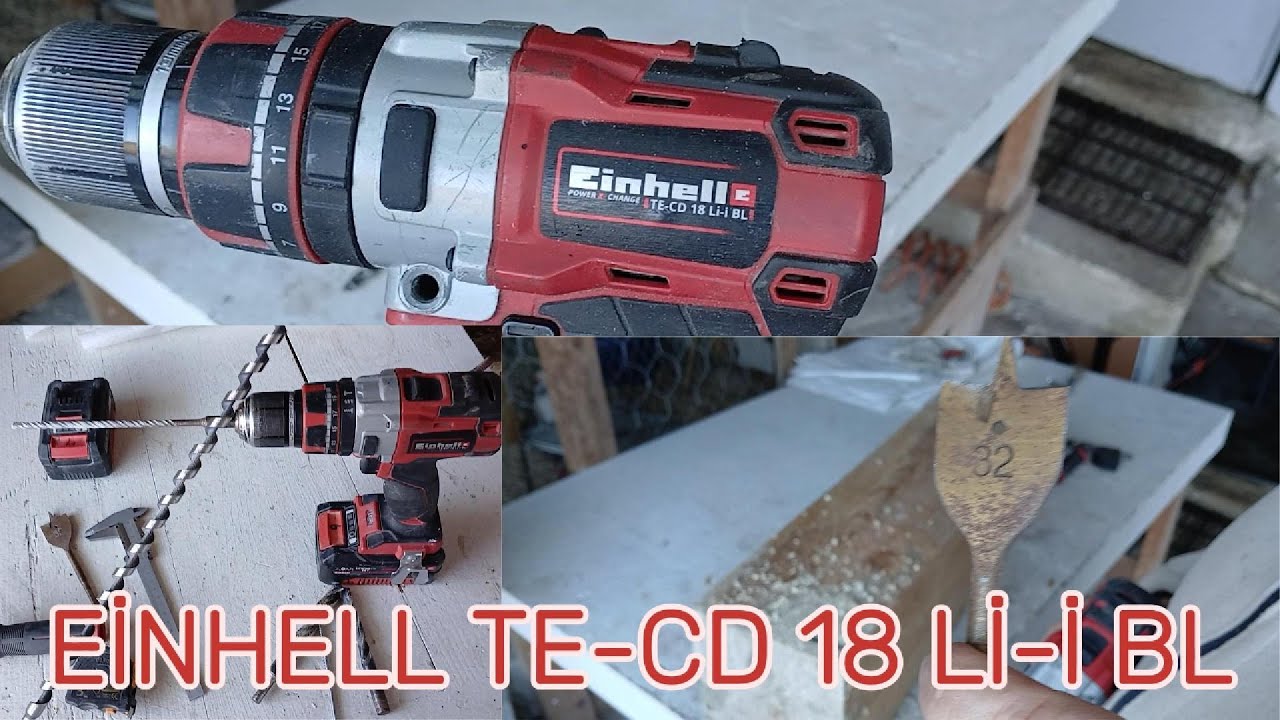 EİNHELL[ 50 NEWTON ]KÖMÜRSÜZ SARJLI MATKAP TORK CANAVARI İNCELEME TEST