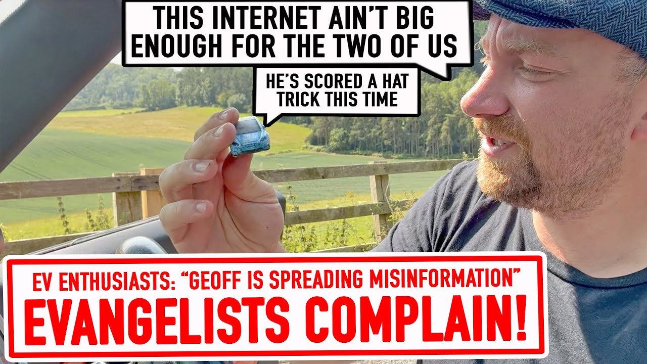 EV enthusiasts ALL WORKED UP about EVs not working 😂😂