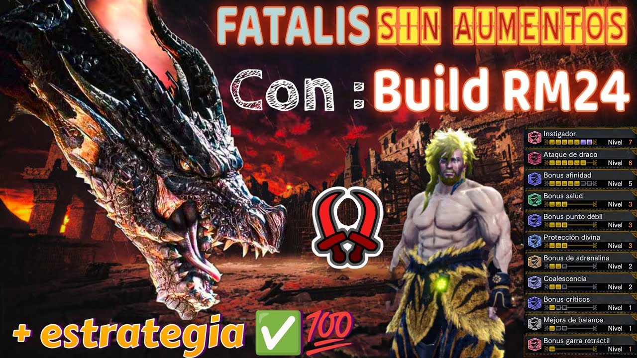 FATALIS CON BUILD RM24 Y ADORNOS FÁCILES ✅ PASA LA PRIMERA FASE 💯% - MHW ICEBORNE - @davidluna2293
