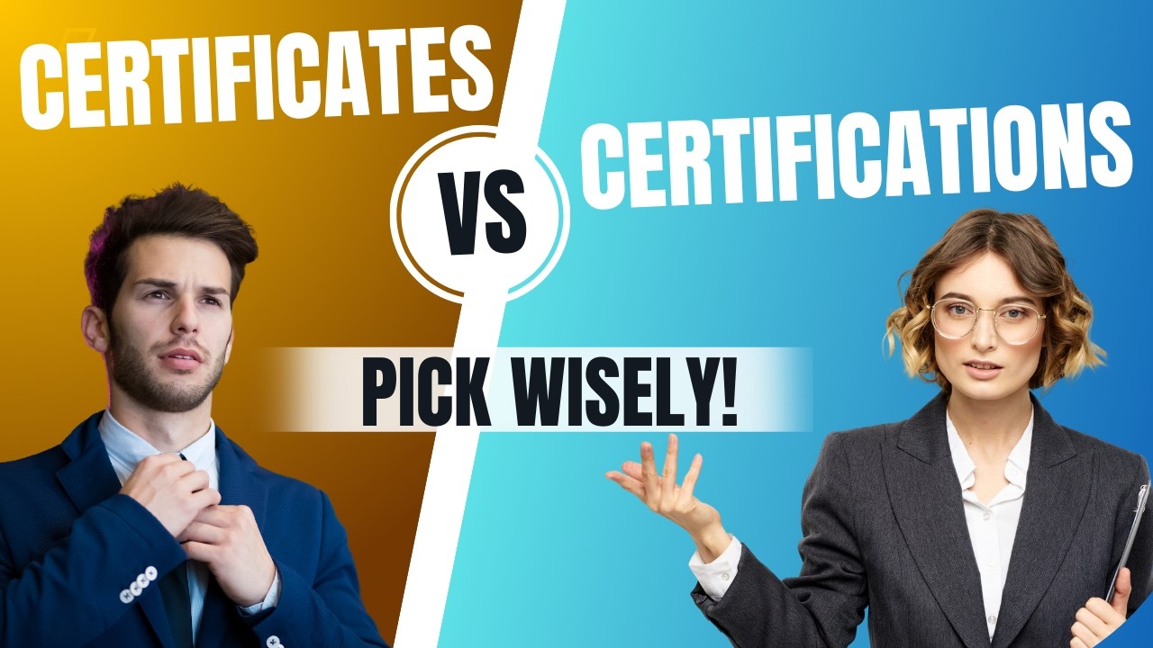 Certificates vs Certifications: Which is Better for Your Career?