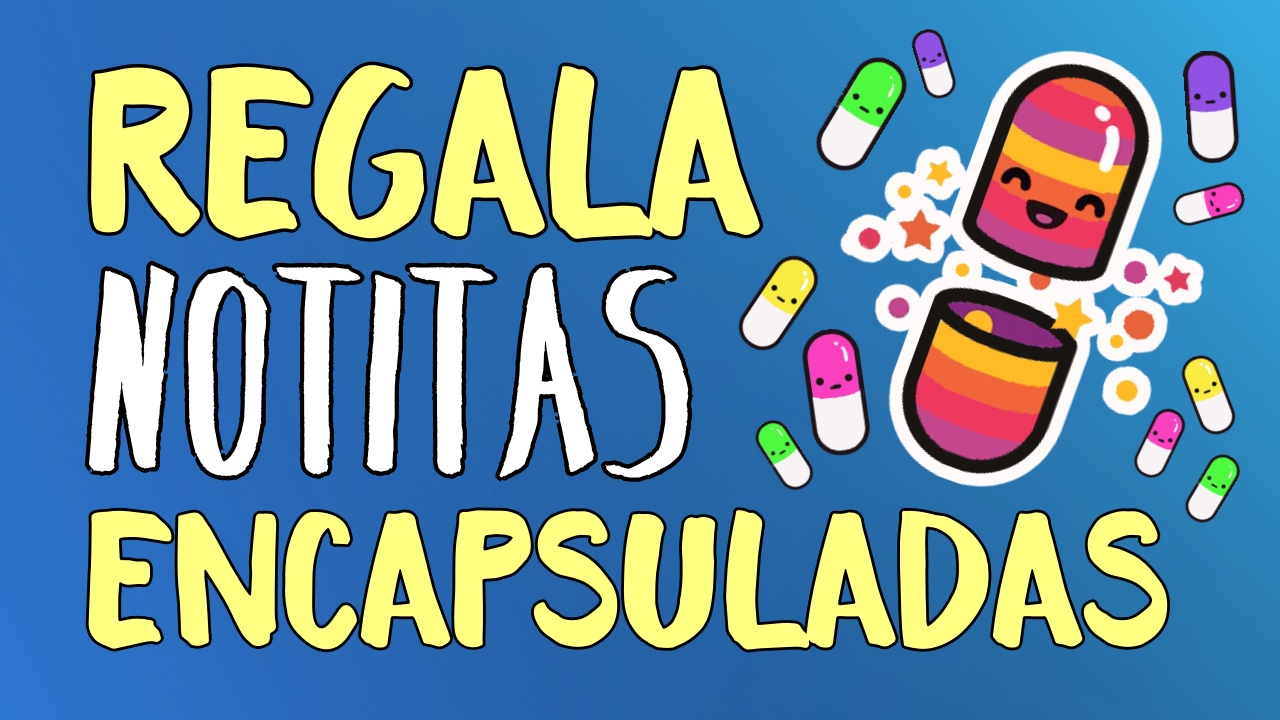 Como Hacer Notas Encapsuladas · DIY 💊 TUTORIAL