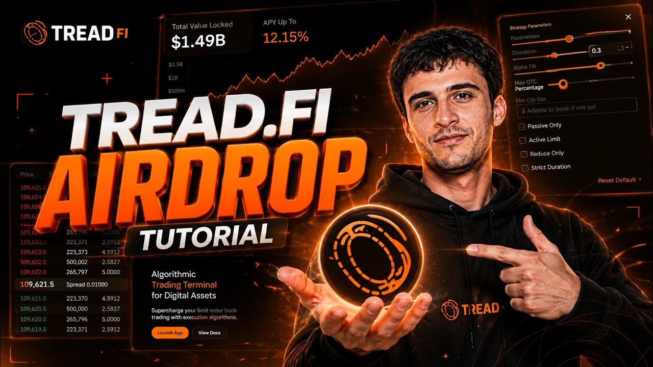 TreadFi Airdrop Guide [FINAL CHANCE TO QUALIFY!]