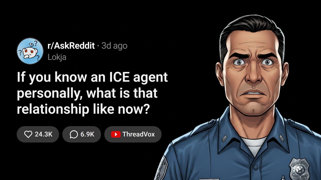What’s It Like to Know an ICE Agent? 👀