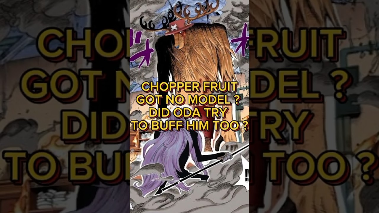 Government hide the truth about Chopper's Hito-Hito no mi ?!