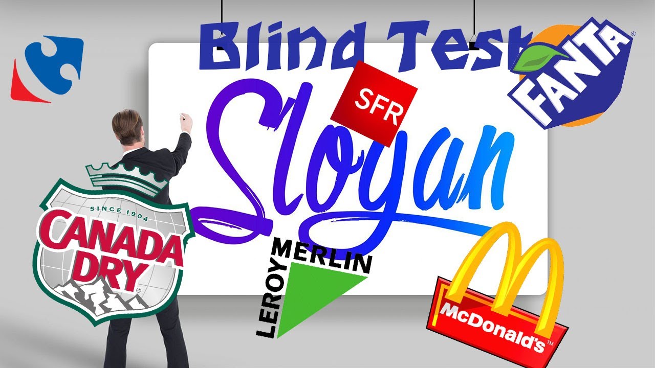 BLIND TEST SLOGANS : 50 EXTRAITS