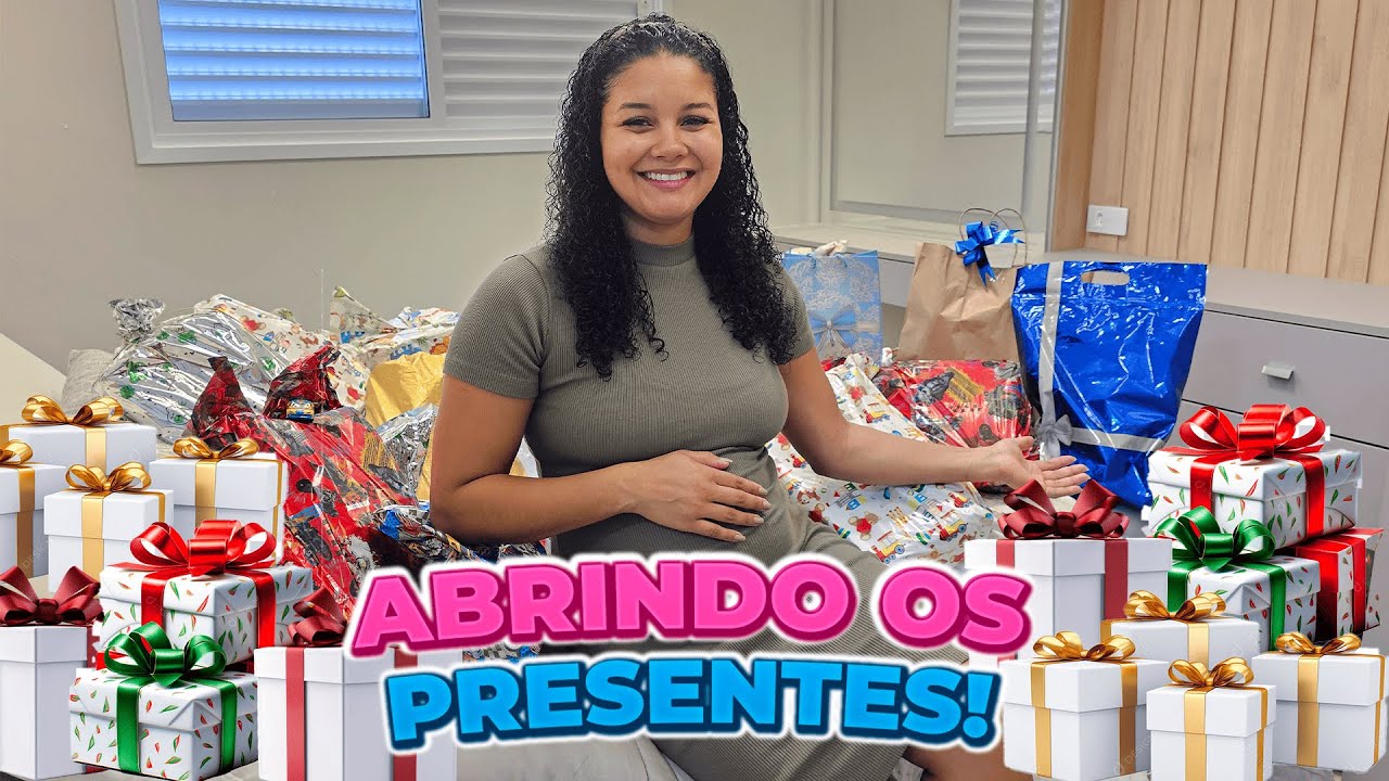 Abrindo os Presentes do Chá de Bebê 🎁