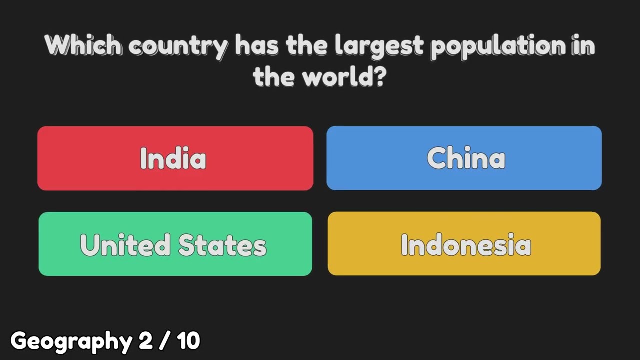Can You Answer These 10 Geography Questions? 🌍 (Most People Fail Test #7)