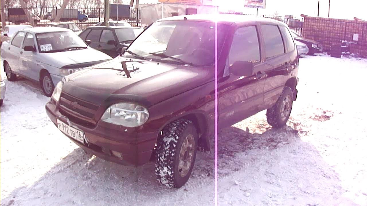 2004 Шевроле Нива. Обзор (интерьер, экстерьер).
