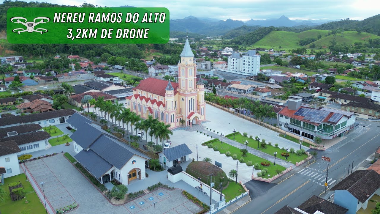 Conhecendo Nereu Ramos em Jaraguá do Sul do alto!