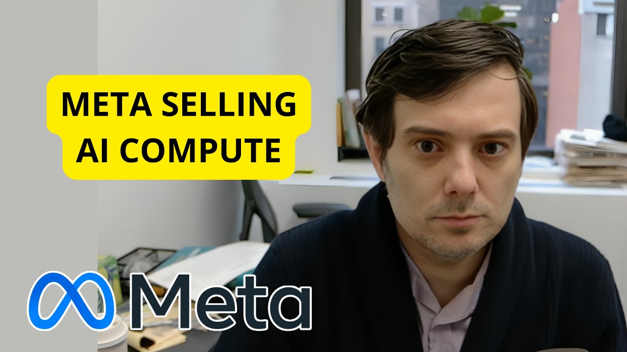 Martin Shkreli Discusses Meta Selling AI Compute &mdash; Is This A Sign Of Overcapacity?