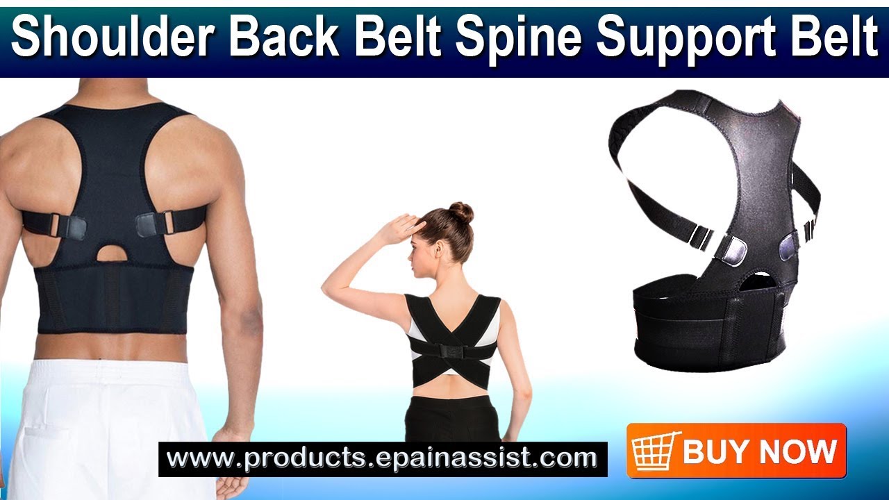 8 Best Back Posture Correctors Braces and Shoulder Support Belt