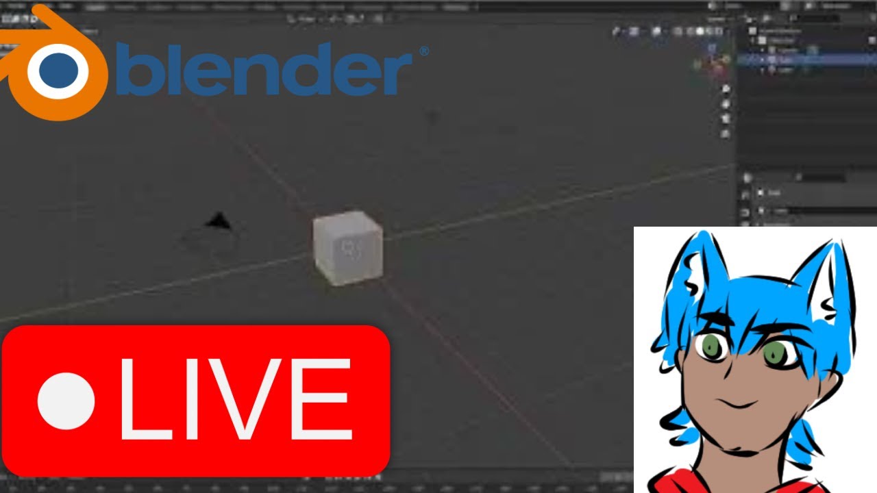 Blender Stream-Toon Shaders, set positioning and more-Livestream