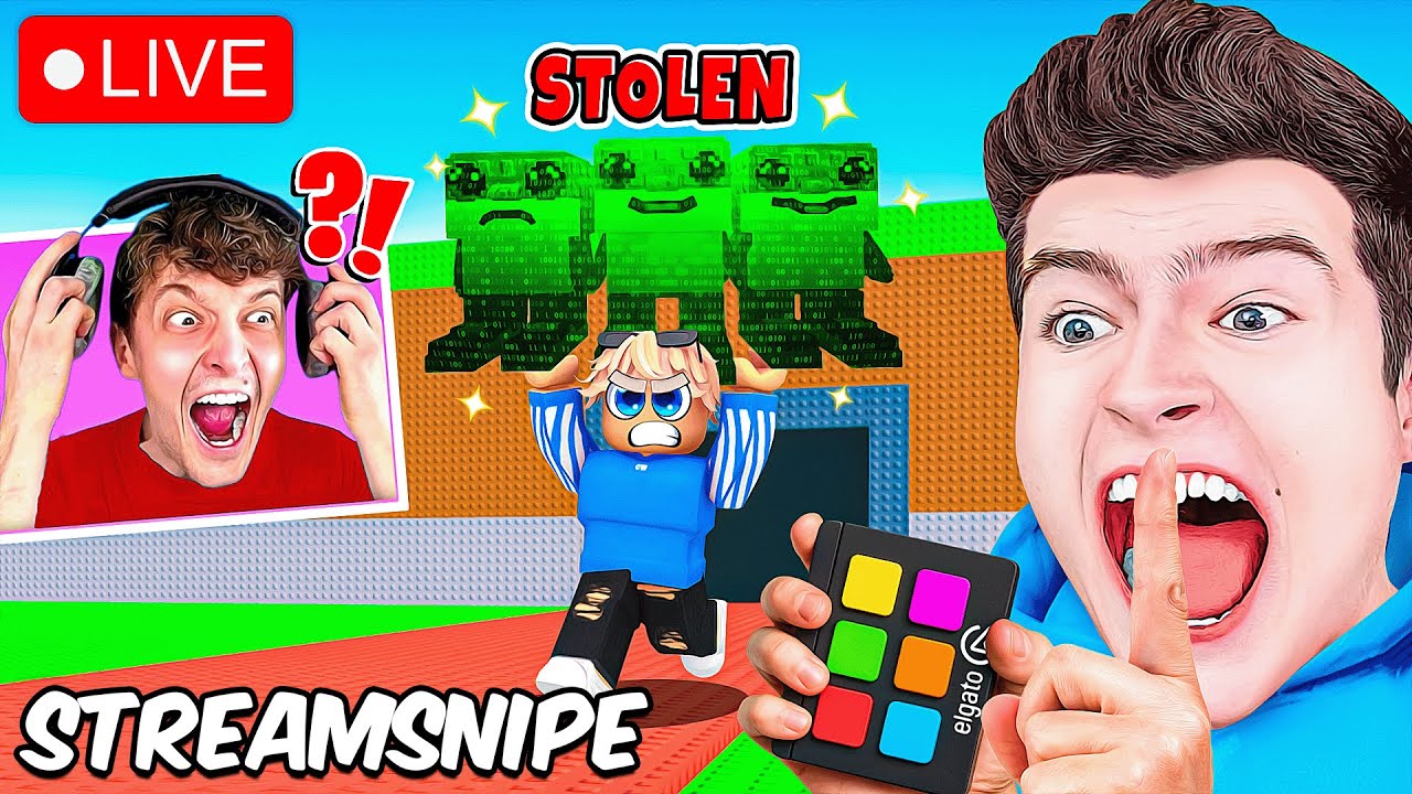 Ich STREAMSNIPE IHN mit SOUNDBOARD bis er KOMPLETT AUSRASTET! 😂 in Steal A Brainrot
