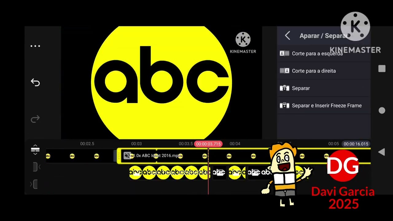 ABC Ident 2016 Logo Remake Speedrun Be Like 👍❤️ KineMaster @WAGDHN2026