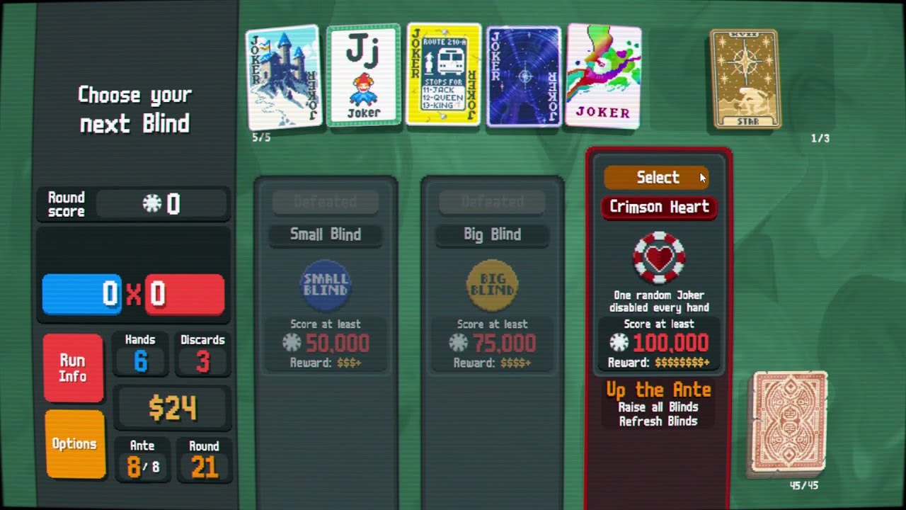 Balatro (abandoned deck) + endless