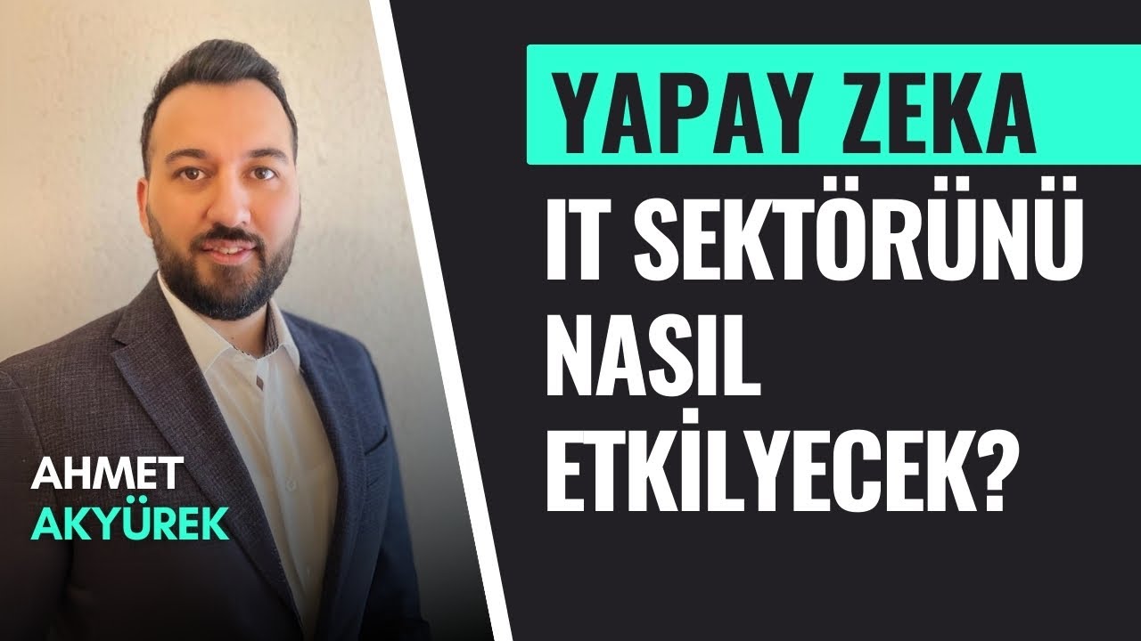Yapay Zeka ile SDET (Yazılım Test Mühendisi) ihtiyacı artacak! I PODCAST ÖZEL- AHMET AKYÜREK