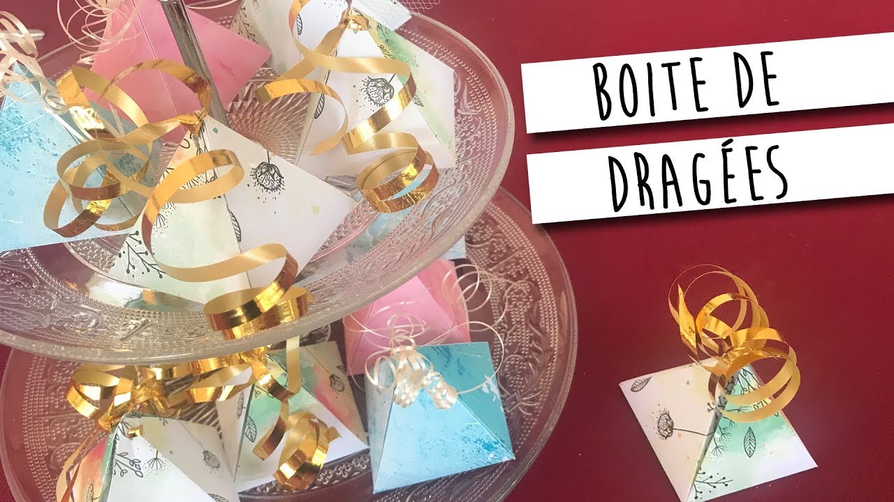 [ DIY # 9 ] : Boite à dragées facile ! ♡
