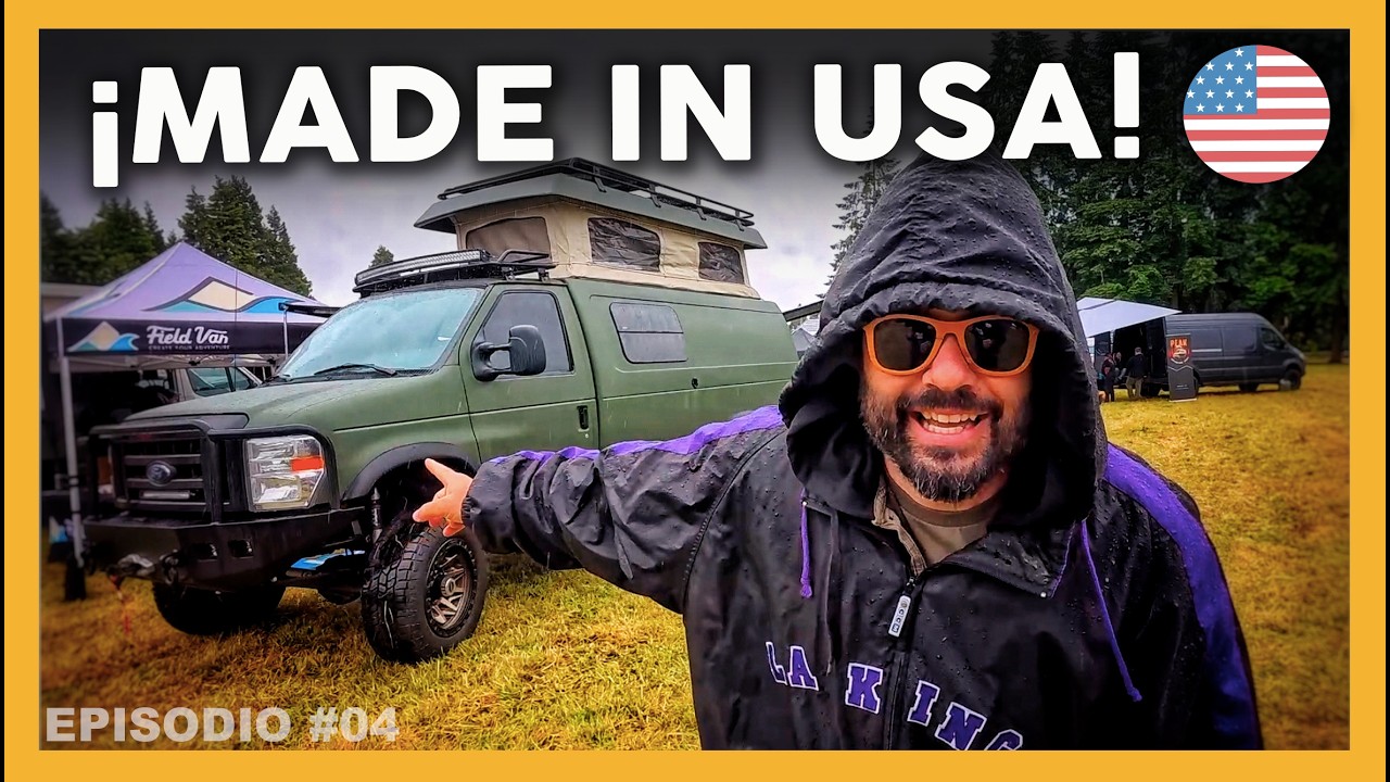 Las MEJORES CAMPERS de Estados Unidos 🇺🇸 - Visito el Adventure Van Show 2025 | RoadTrip USA 🇺🇸 T2 E4