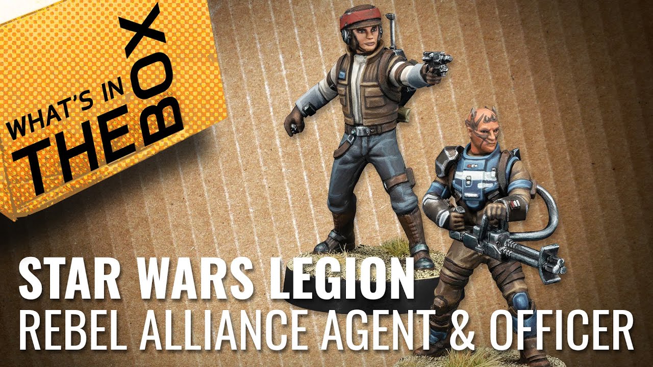 Создайте своих собственных героев Star Wars: Legion! Обзор набора «Агент и офицер повстанцев».