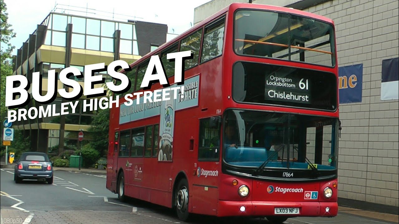 Buses at Bromley High Street