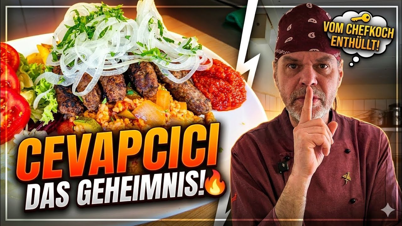 So gelingen Cevapcici mit Djuvecreis 🍖 Balkan-Klassiker perfekt wie vom Wirtshaus serviert!🔥