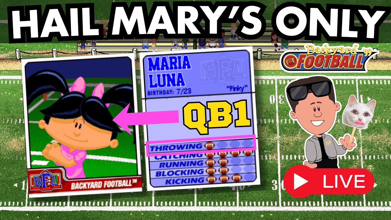 HAIL MARIAS!  Backyard Football '99 Challenge (READ DESCRIPTION)