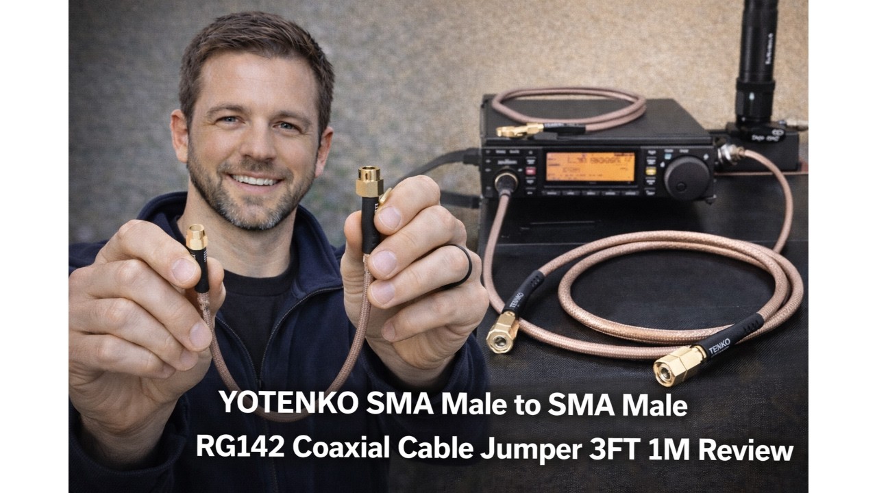 🔌 Обзор коаксиального кабеля YOTENKO SMA Male to SMA Male RG142 длиной 3 фута &ndash; стоит ли его поку...