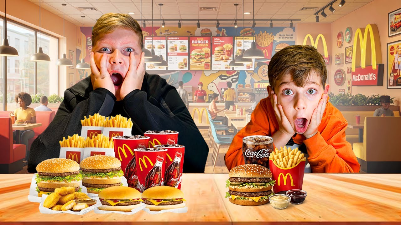 AAAA Crazy Kids: Vlog στο McDonald’s 🍔😂