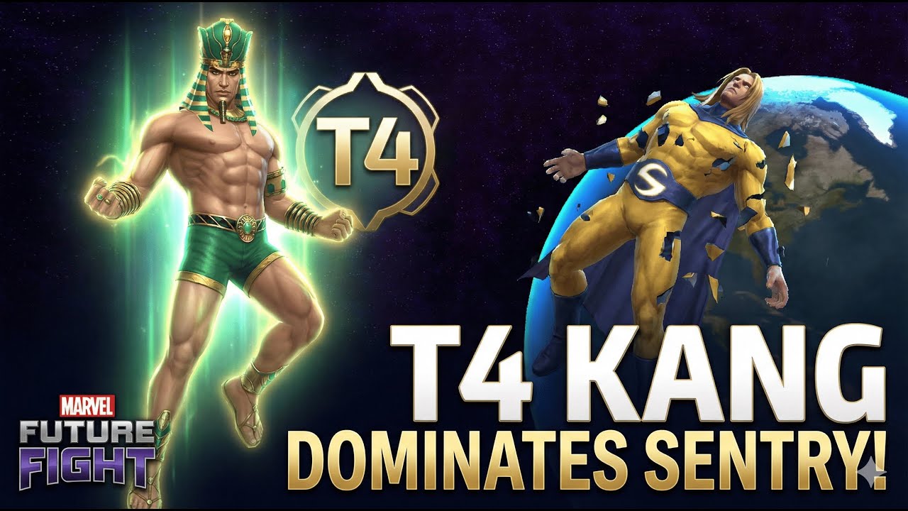 T4 KANG is ACTUALLY BROKEN! SENTRY DESTROYER! 💀 - Marvel Future Fight