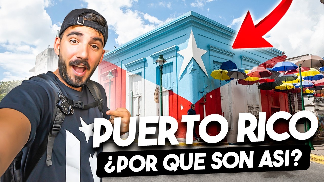 ¿Por qué LOS PUERTORRIQUEÑOS son ASÍ? 🇵🇷... ¡Mi primeras impresiones de Puerto Rico! #1