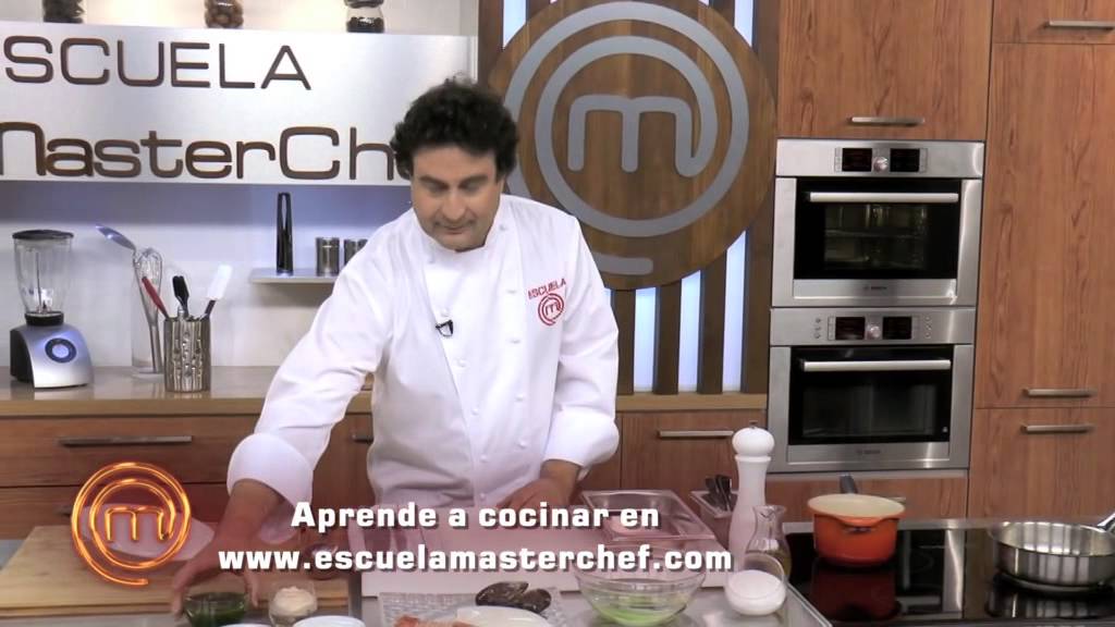 Escuela MasterChef Pepe Rodríguez (sopa de marisco)