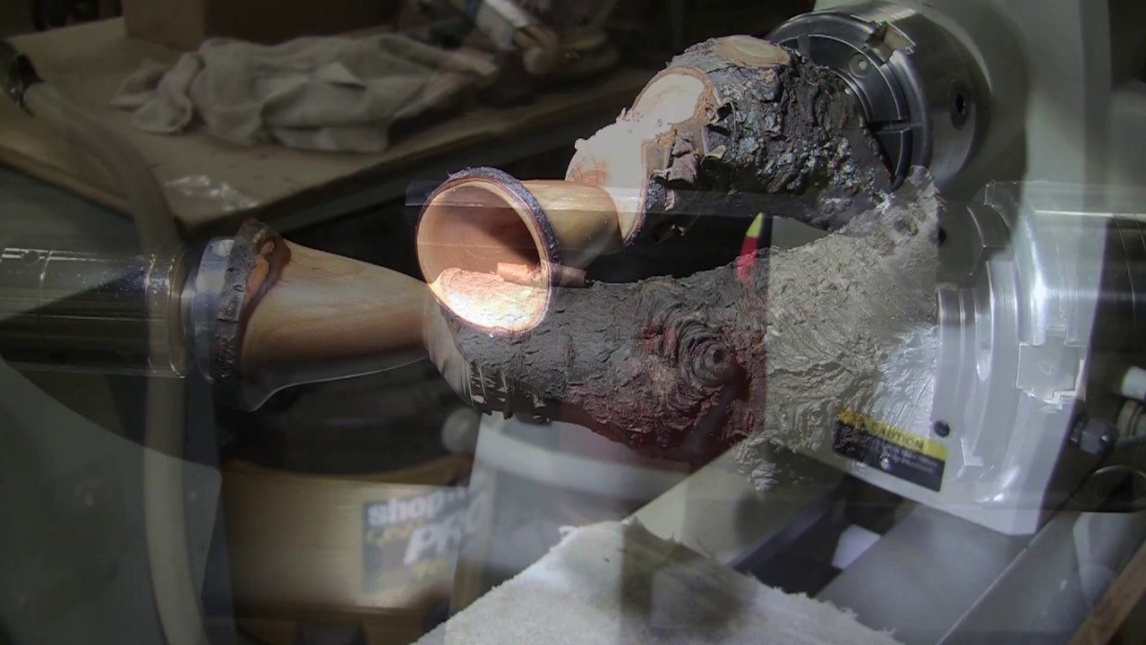 Live Edge or Emerging Goblet - Wood Turning